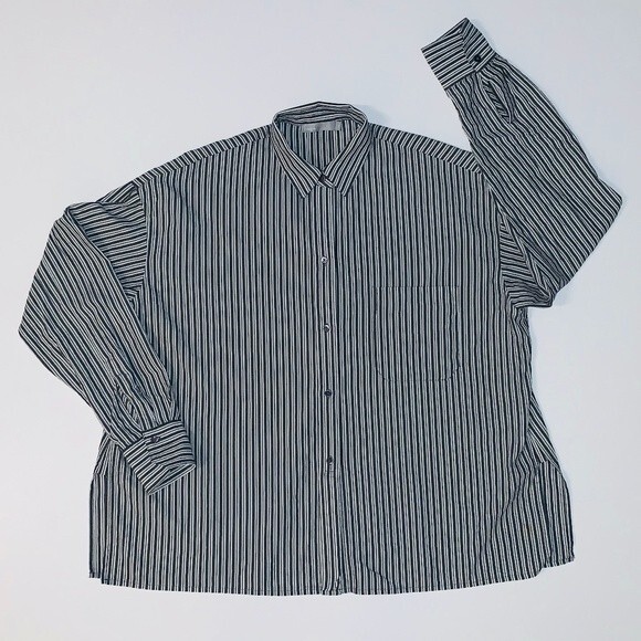Vince. Oversized Button Up Striped Shirt XS - Picture 1 of 5